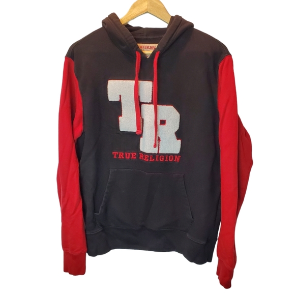 True Religion Sweaters True Religion Pullover Hoodie Men Sz M